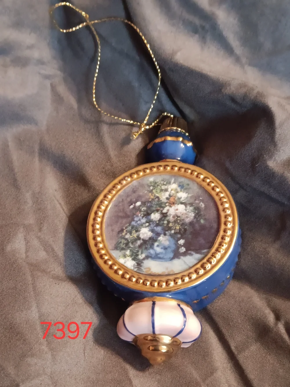 Goebel Artis Orbis Renoir Flowers Ornament